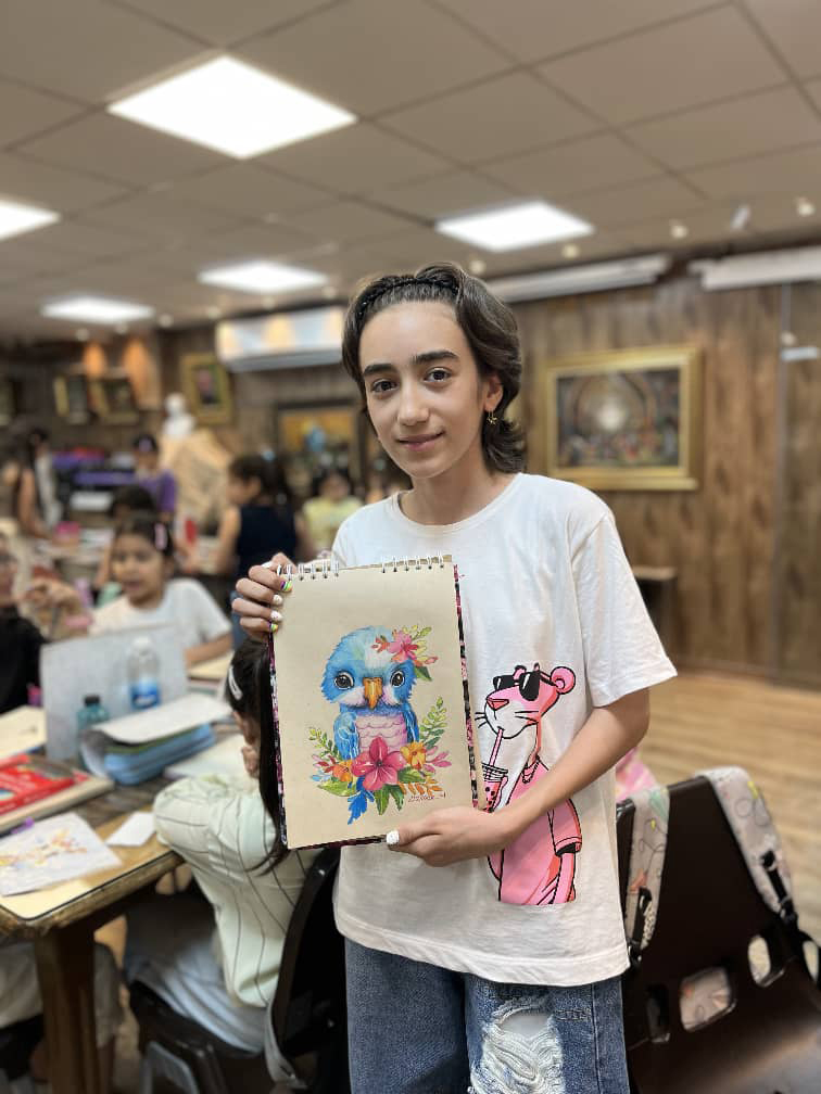 آموزش نقاشی سیاه قلم کودکان